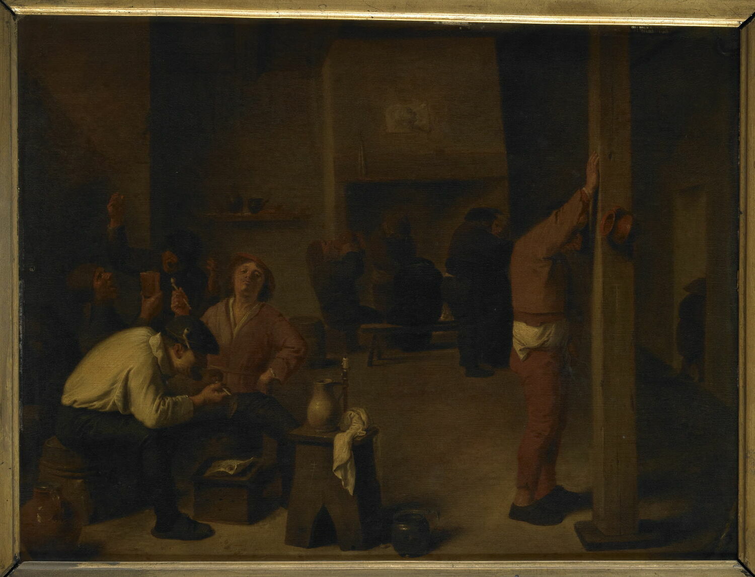 Intérieur de cabaret, Brouwer, Adriaen, XVIIe siècle (1600 - 1700)