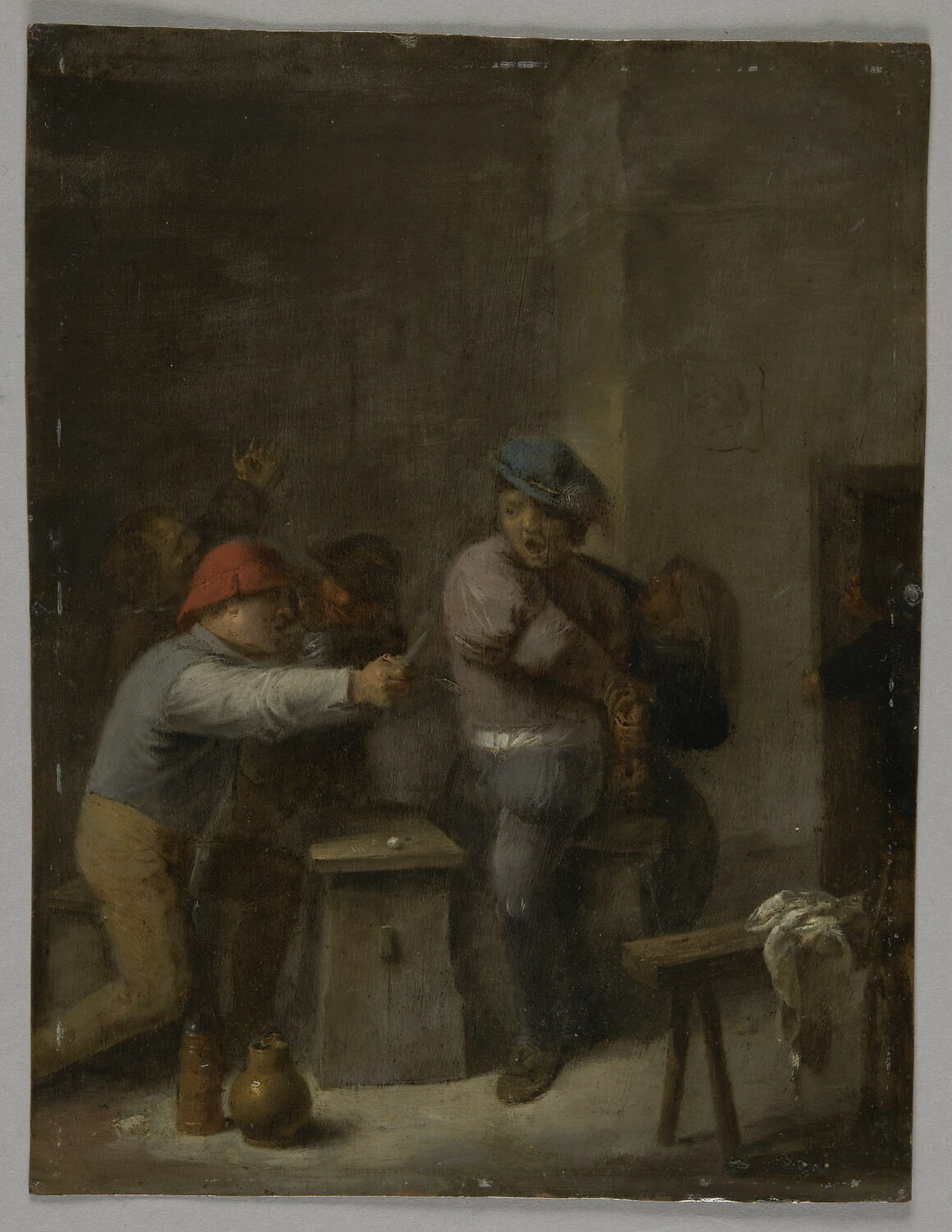 Intérieur de tabagie, Brouwer, Adriaen, XVIIe siècle (1600 - 1700)