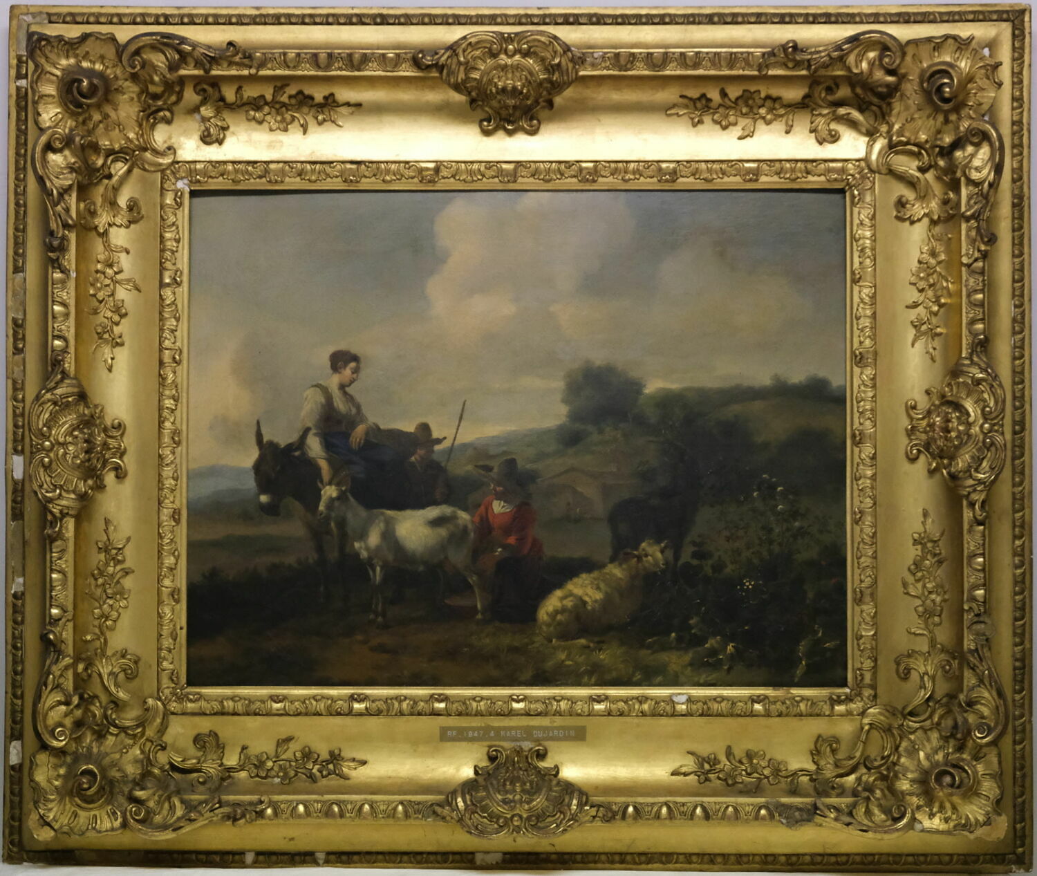 Paysage, Dujardin, Karel, XVIIe siècle (1600 - 1700)