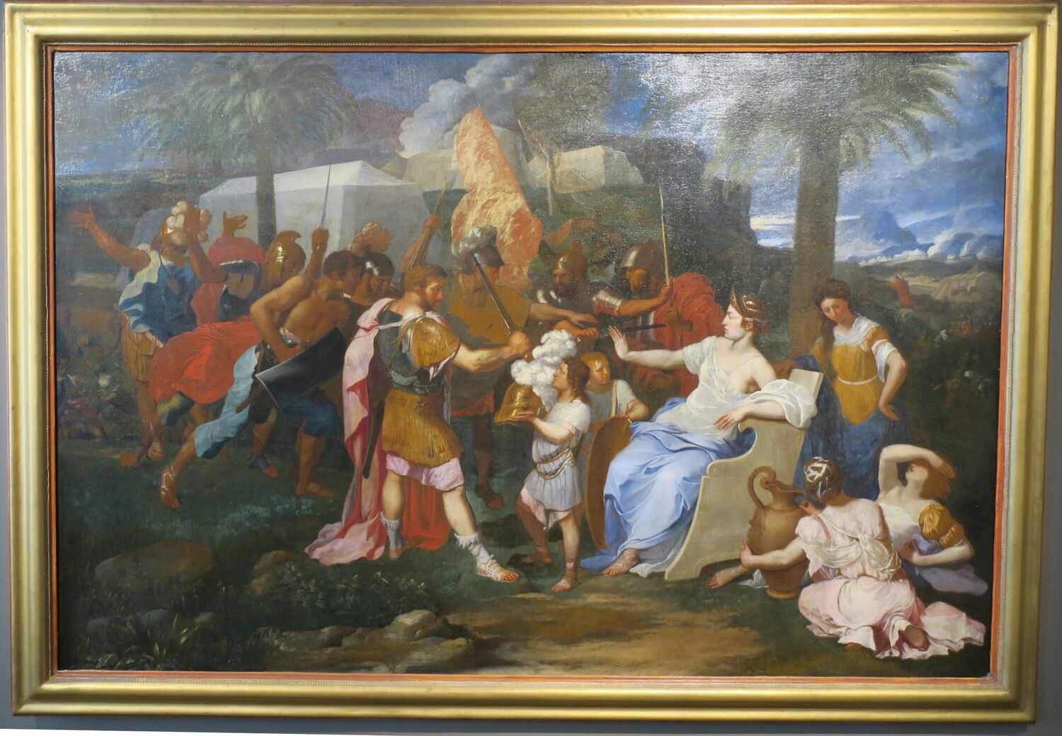 Antoine jurant fidélité à Cléopâtre, Flemalle, Bertholet, XVIIe siècle (1600 - 1700)