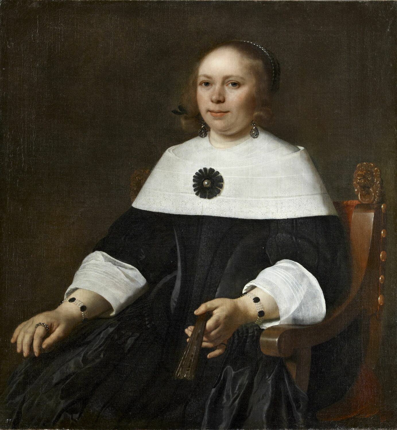 Portrait de femme, Helst, Bartholomeus van der, XVIIe siècle (1600 - 1700)