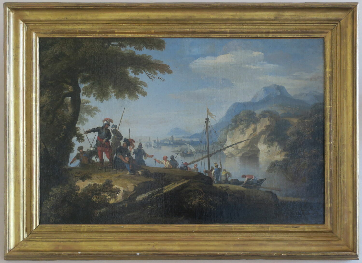 Paysage et marine, Heusch, Jacob de, XVIIe siècle (1600 - 1700)