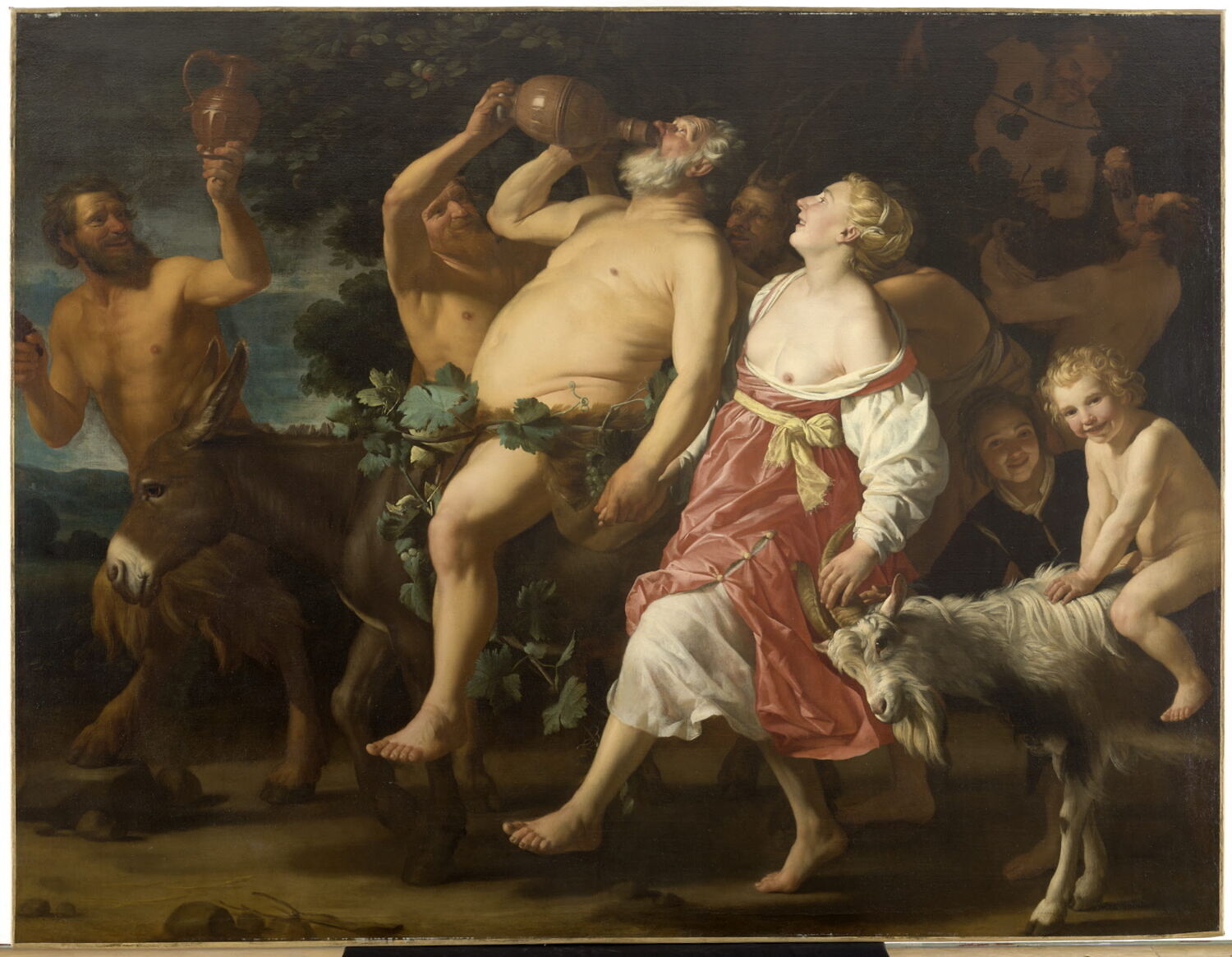 Le Triomphe de Silène, Honthorst, Gerrit van, XVIIe siècle (1600 - 1700)