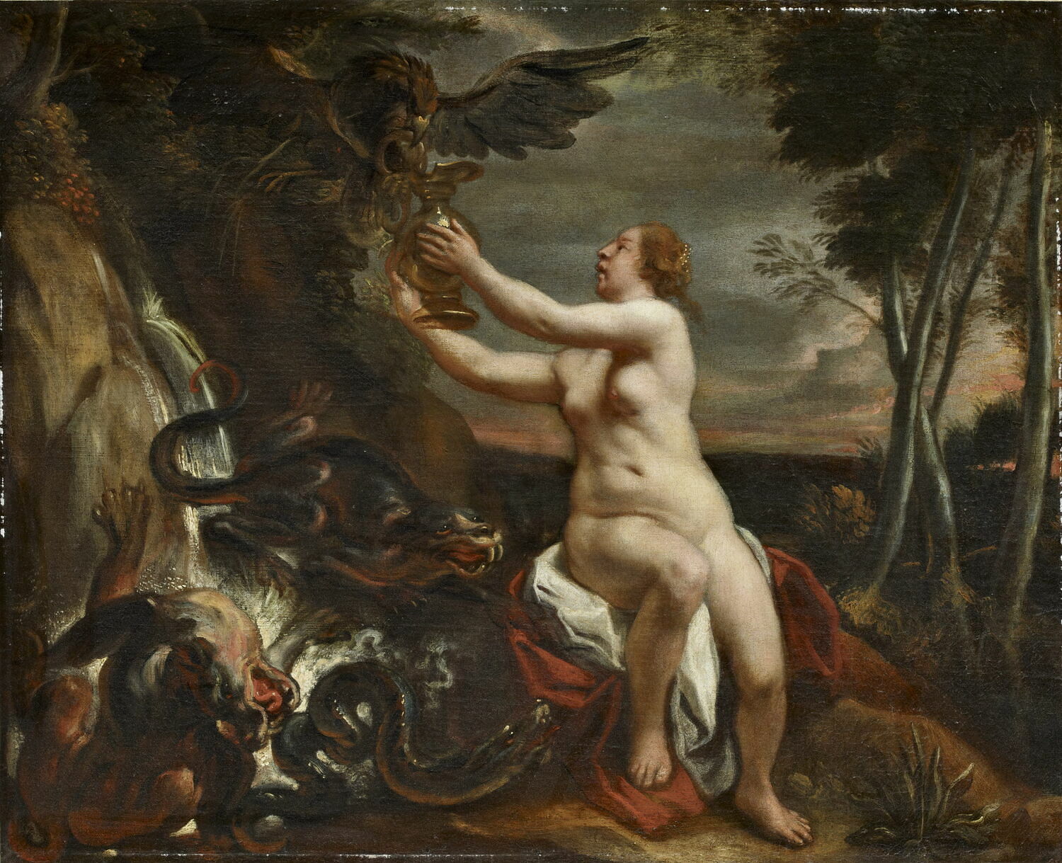 Hébé, Jordaens, Jacob, XVIIe siècle (1650 - 1660)