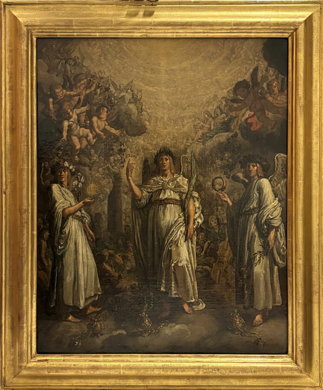 Les Trois vertus théologales : la Foi, l'Espérance et la Charité, Lastman, Pieter, XVIIe siècle (1600 - 1700)