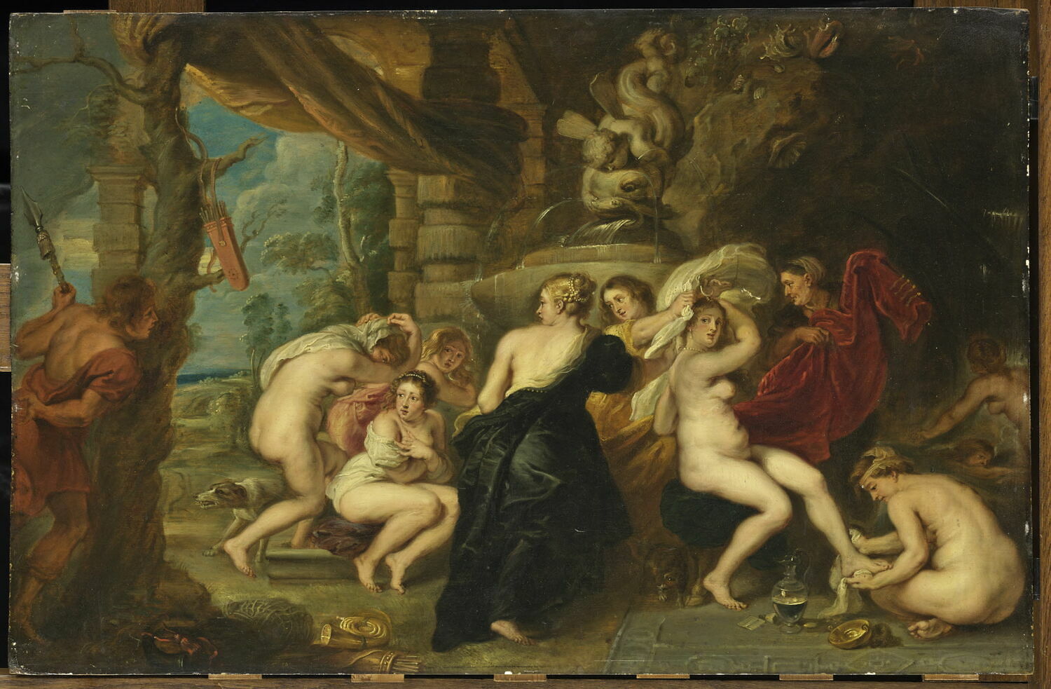 Bain de Diane, Pays-Bas du Sud, XVIIe siècle (1600 - 1700)