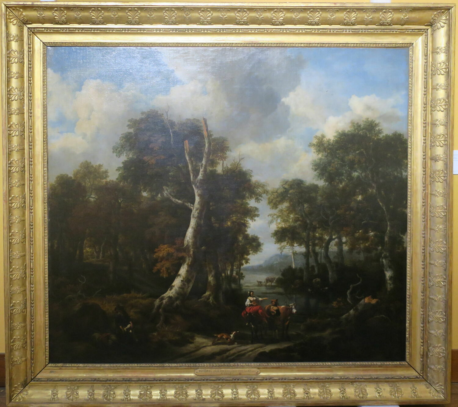 La Forêt, Ruisdael, Jacob Isaacksz van, XVIIe siècle (Vers 1660 - 1670) (1660 - 1670)