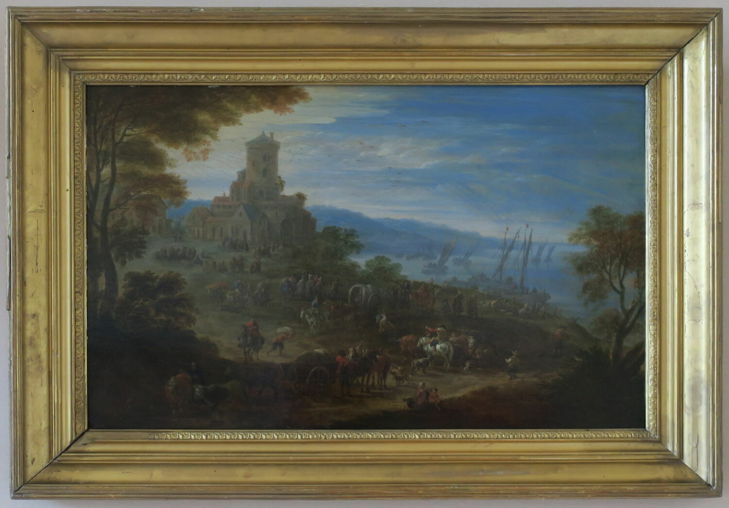 Paysage, Schoevaerdts, Mathys, XVIIe siècle (1600 - 1700)