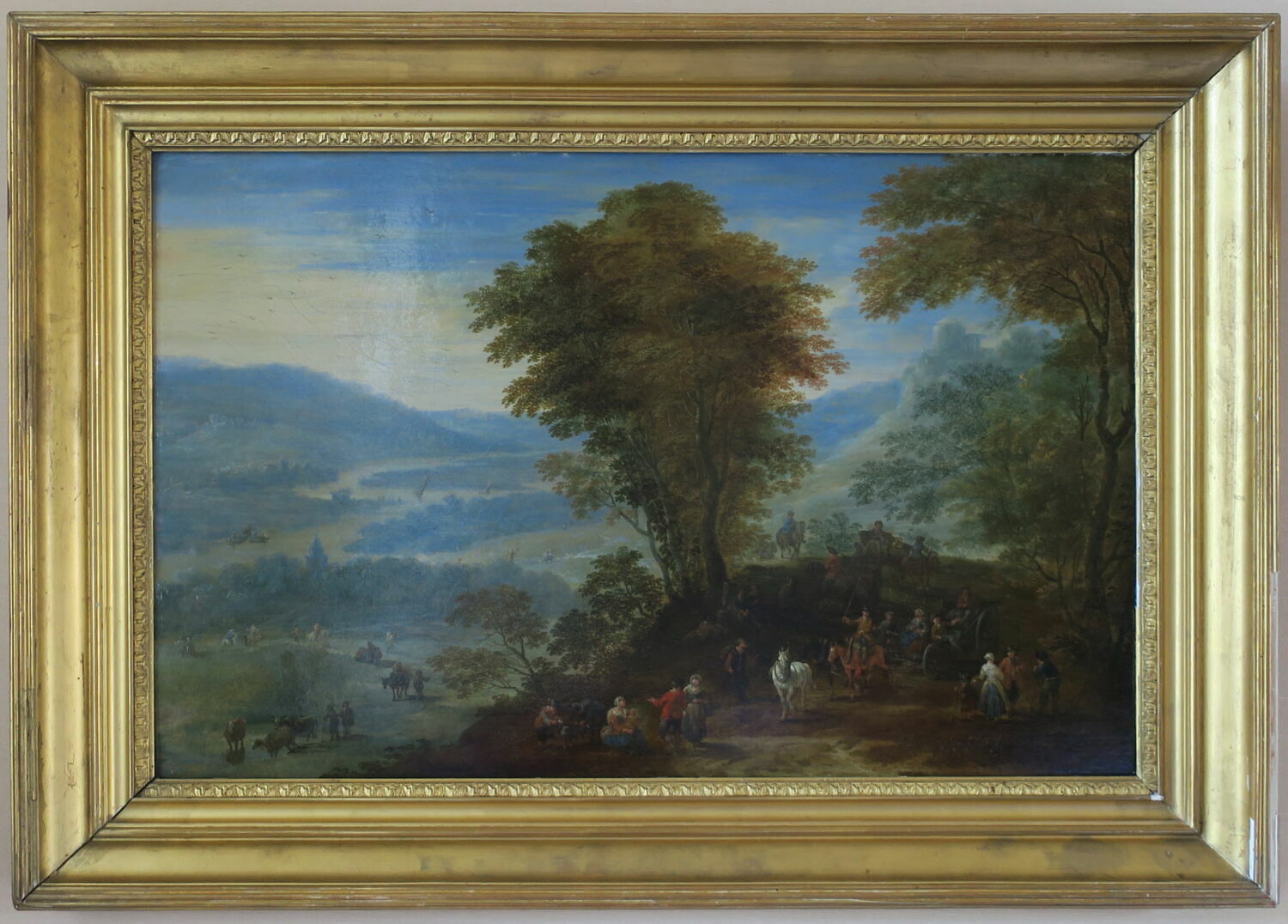 Paysage, Schoevaerdts, Mathys, XVIIe siècle (1600 - 1700)