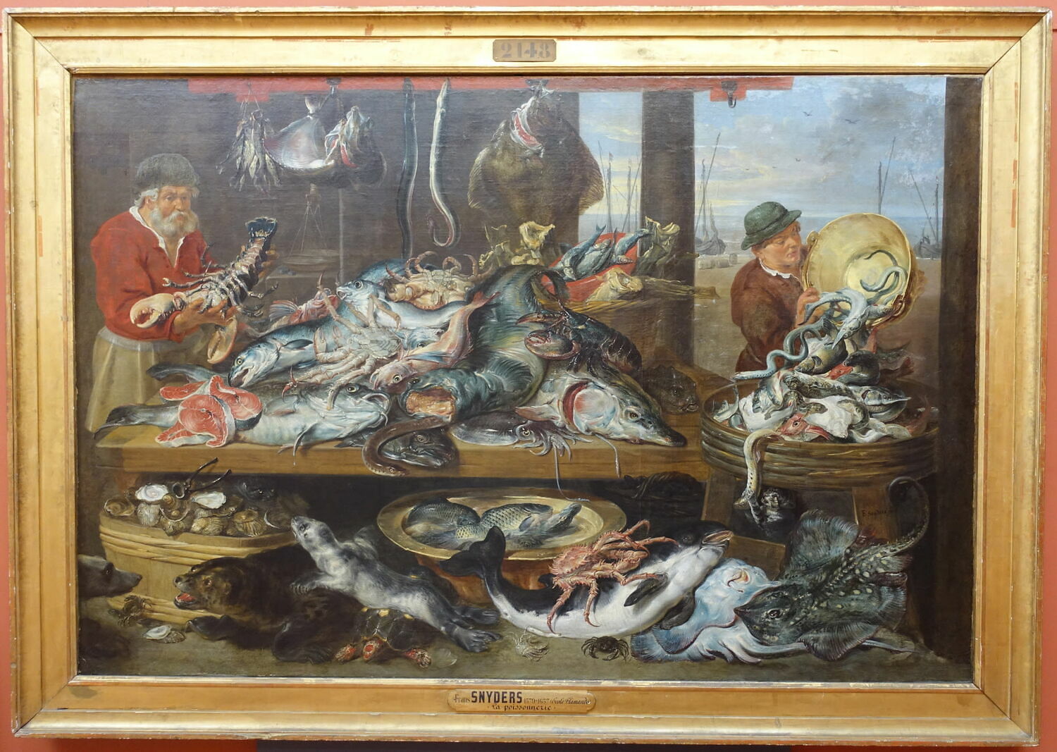 La Poissonnerie, Snyders, Frans, XVIIe siècle (1600 - 1700)