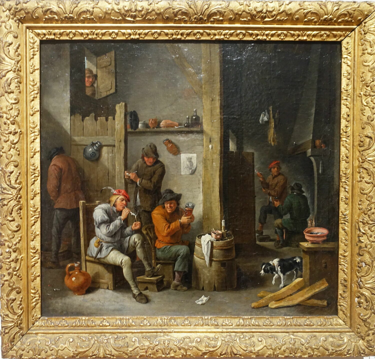 Intérieur rustique, Pays-Bas du Sud, XVIIe siècle (1600 - 1700)