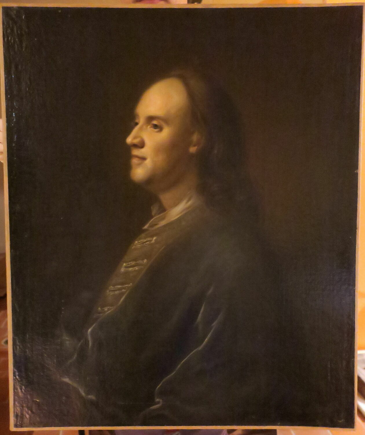 Portrait d'homme, Allemagne, 1e moitié du XVIIIe siècle (1700 - 1750)