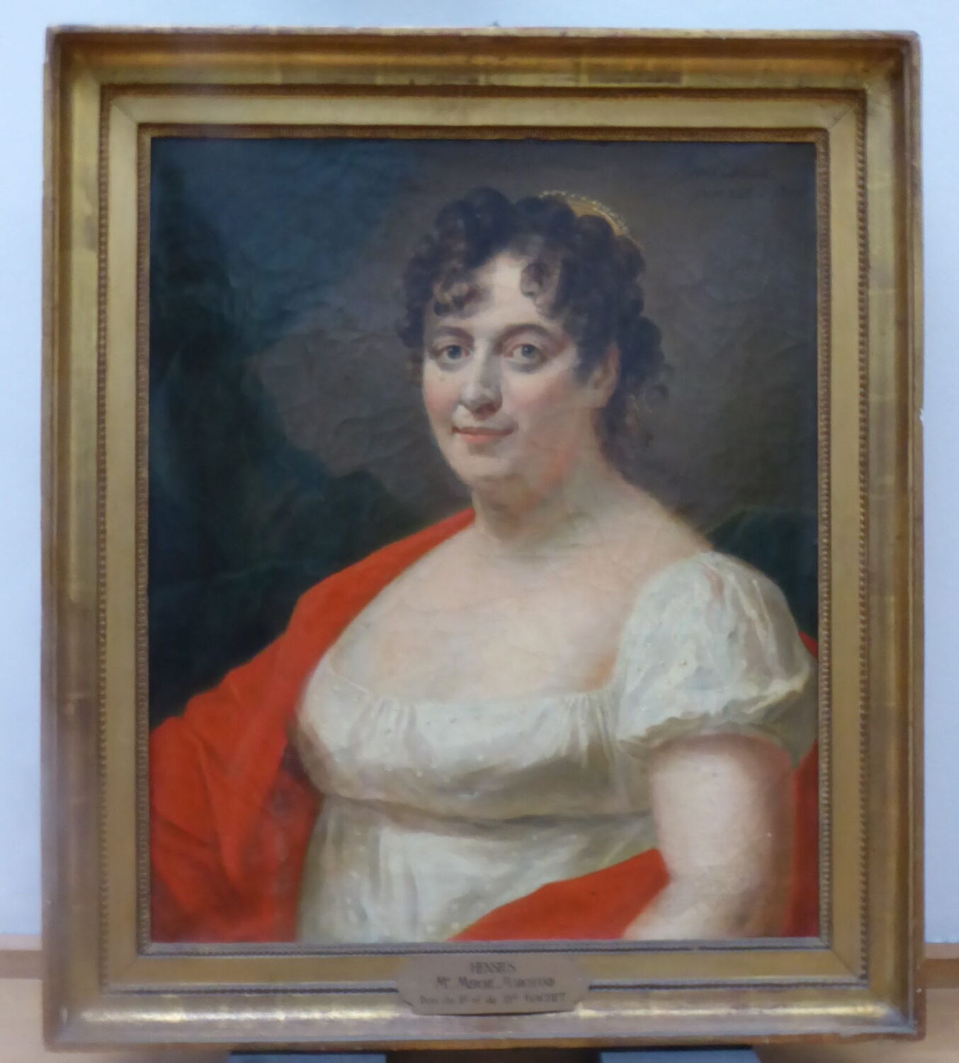 Portrait de Madame Marchand, Heinsius, Johann Julius, 1e quart du XIXe siècle (1810)