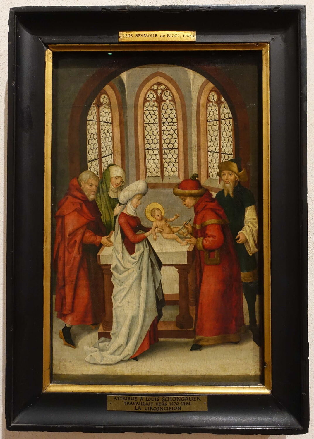 Circoncision du Christ, Schongauer, Ludwig, XVe siècle (1400 - 1500)