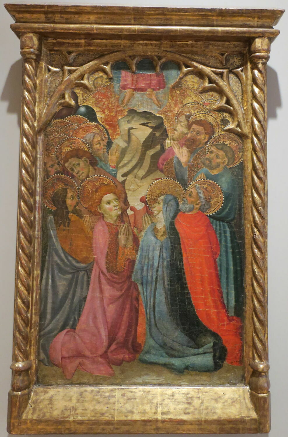 Ascension du Christ, Anonyme, 1e moitié du XVe siècle (1400 - 1450)