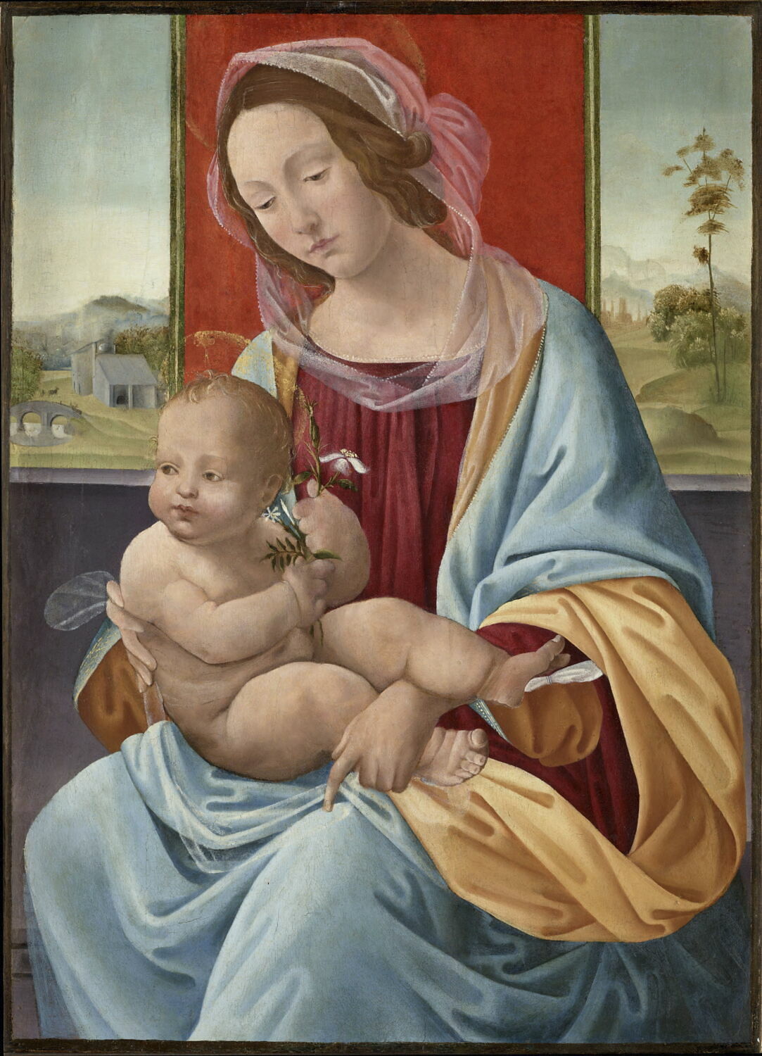 Vierge à l'Enfant, Lorenzo di Credi, XVe siècle (1400 - 1500)