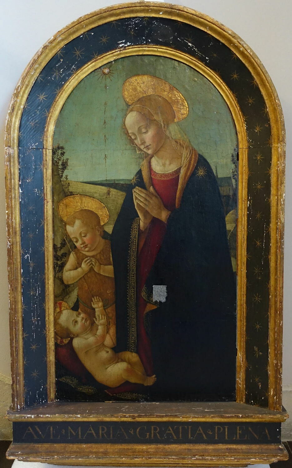 Vierge adorant l'Enfant, Mainardi, Sebastiano, 2e moitié du XVe siècle (?) (vers 1450 - 1500)