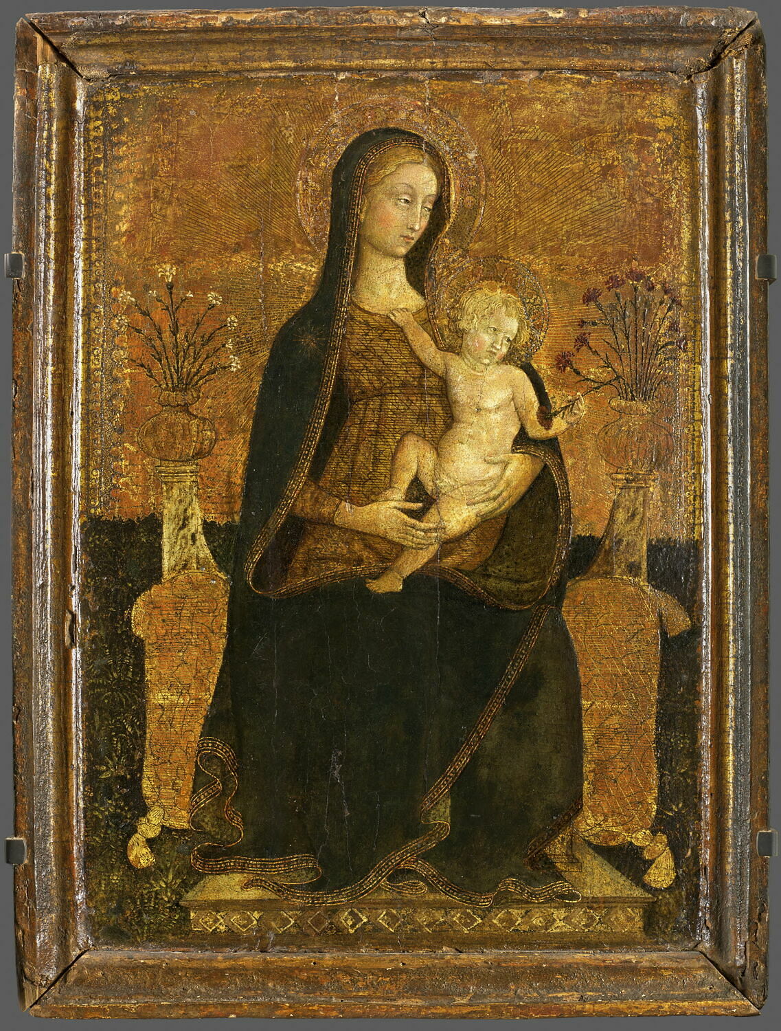 Vierge à l'Enfant, Italie, Milieu du XVe siècle (vers 1450)