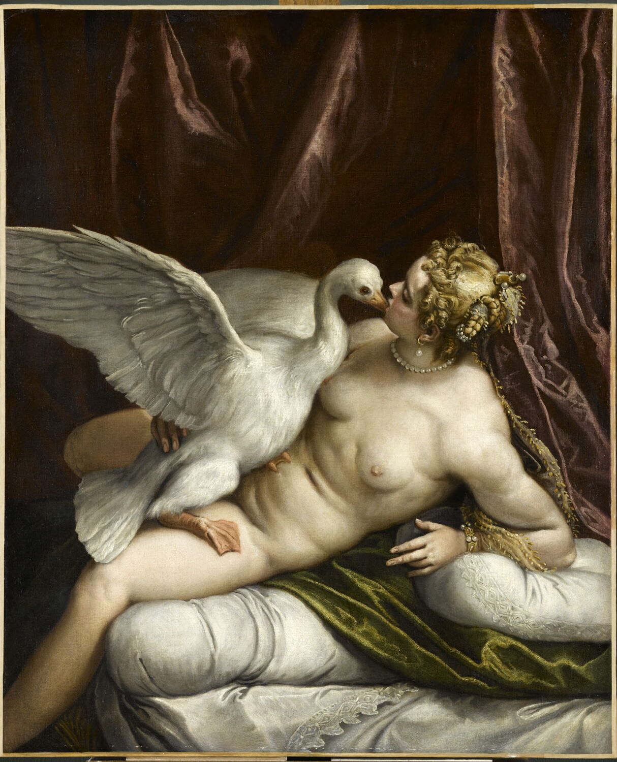 Léda et le cygne, Italie, XVIe siècle (1500 - 1600)