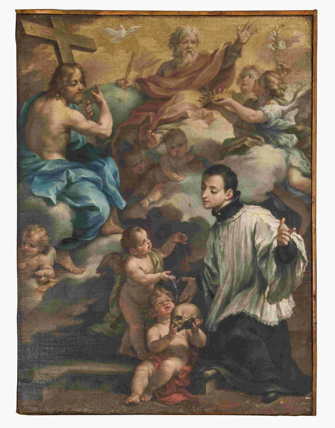 Saint Louis de Gonzague en oraison, Mazzanti, Ludovico, XVIIIe siècle (1700 - 1800)