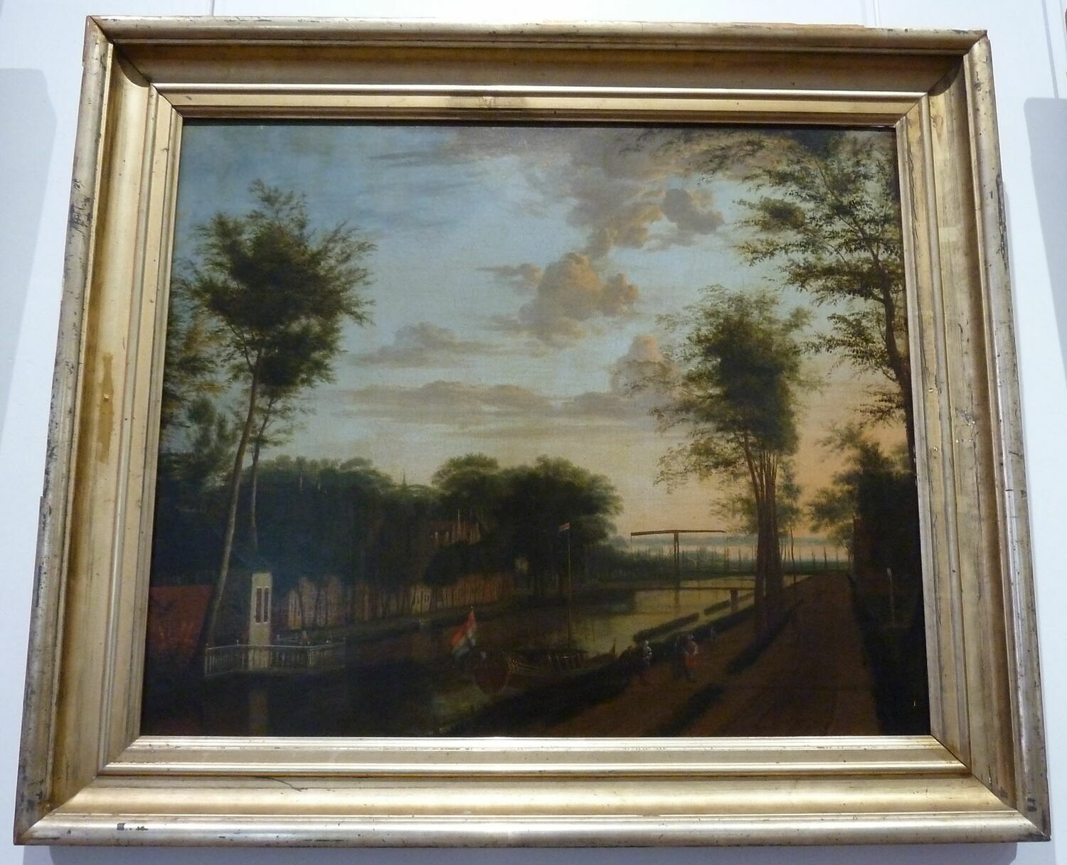 Bord de Canal à Delft, Asch, Pieter-Jansz van, XVIIe siècle (1600 - 1700)