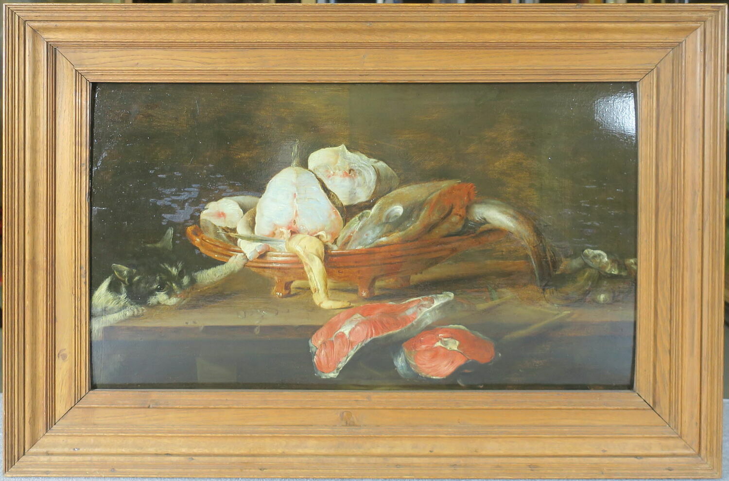 Nature morte aux poissons, Adriaenssen, Alexander, XVIIe siècle (1600 - 1700)
