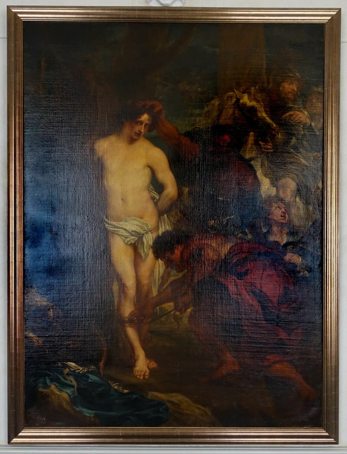 Les Apprêts du martyre de saint Sébastien, Антонис ван Дейк, XVII век (1600–1700)