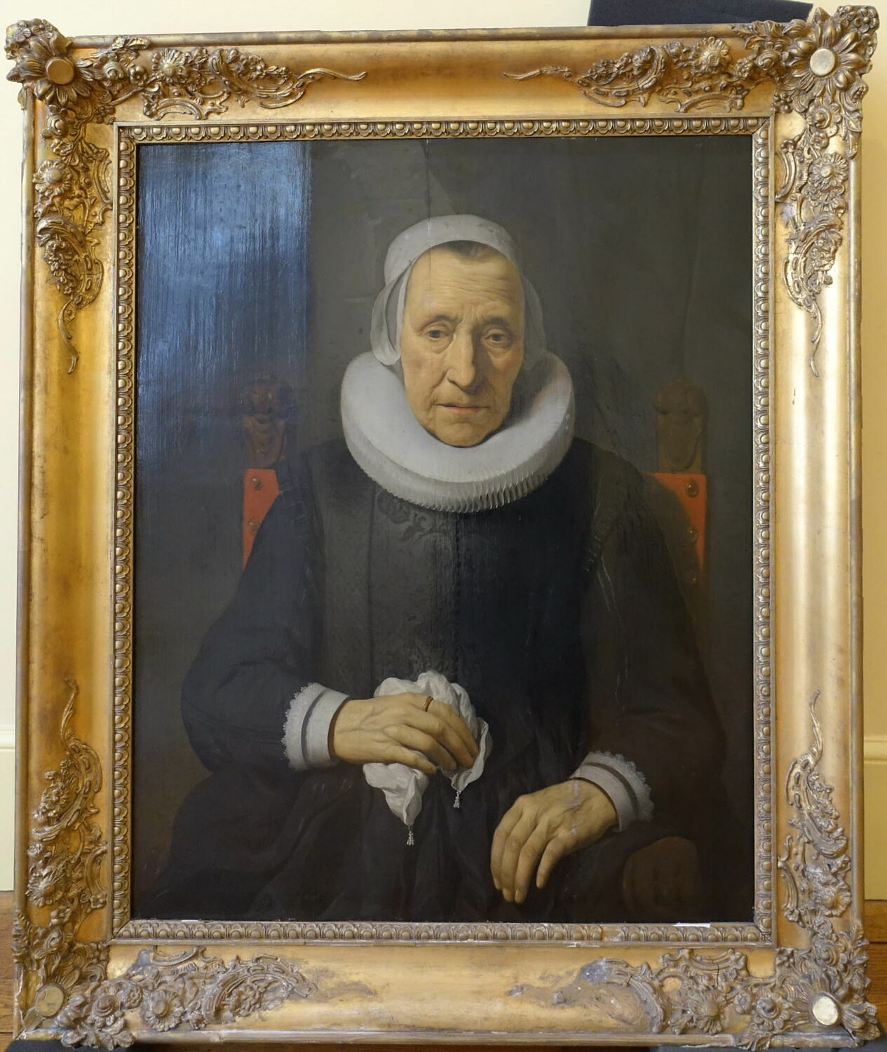 Portrait de femme âgée assise, Eeckhout, Gerbrand van den, XVIIe siècle (1651)