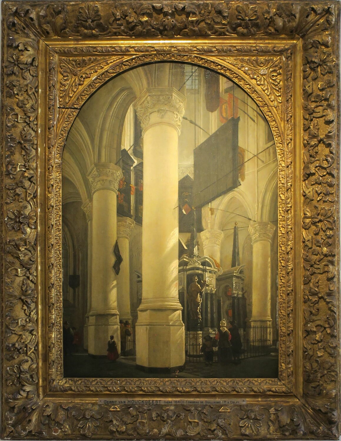 Intérieur d'église (Oudekerke à Delft), Houckgeest, Gerrit, XVIIe siècle (1600 - 1700)