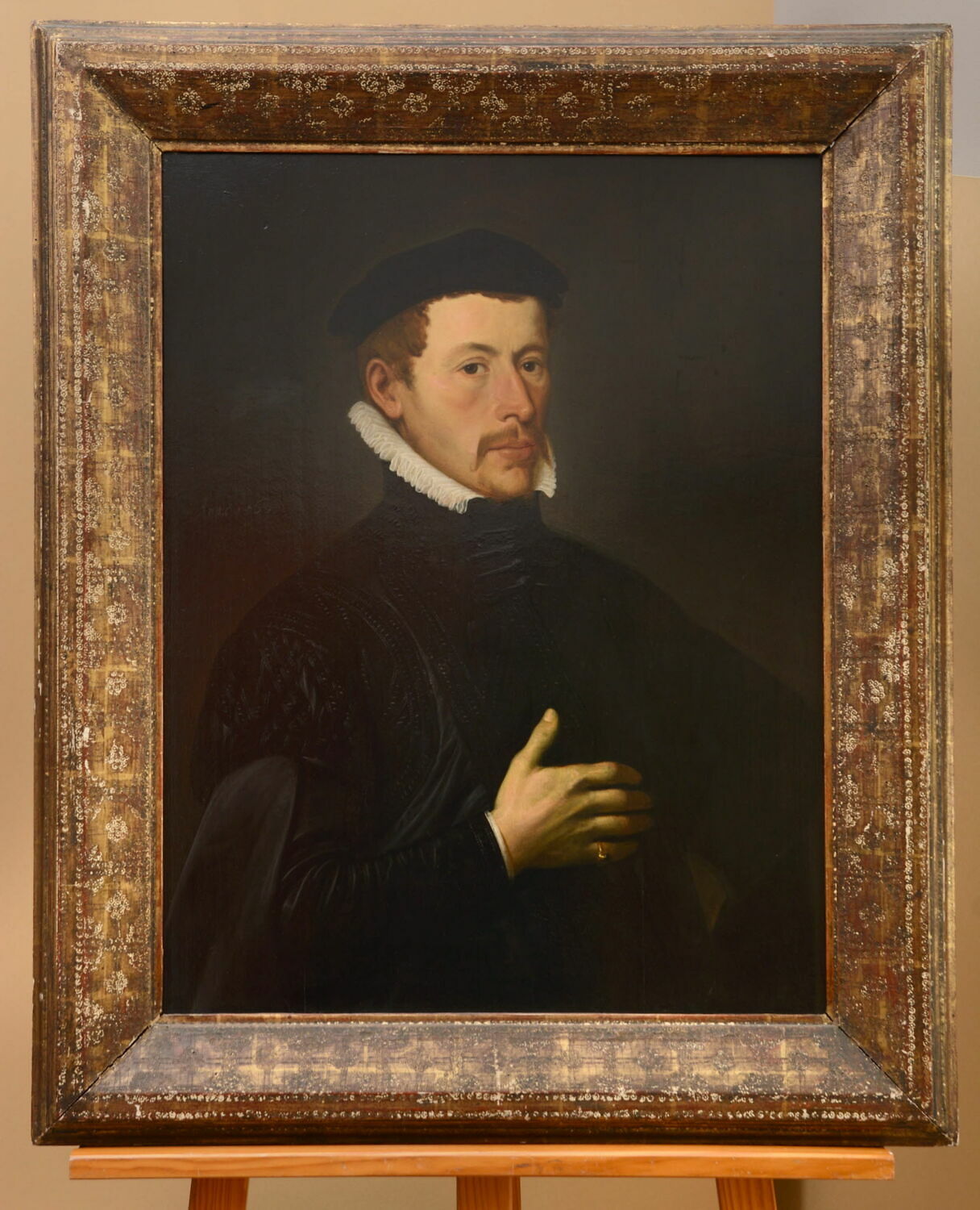 Portrait d'un gentilhomme, Pays-Bas du Sud, 3e quart du XVIe siècle (1560)