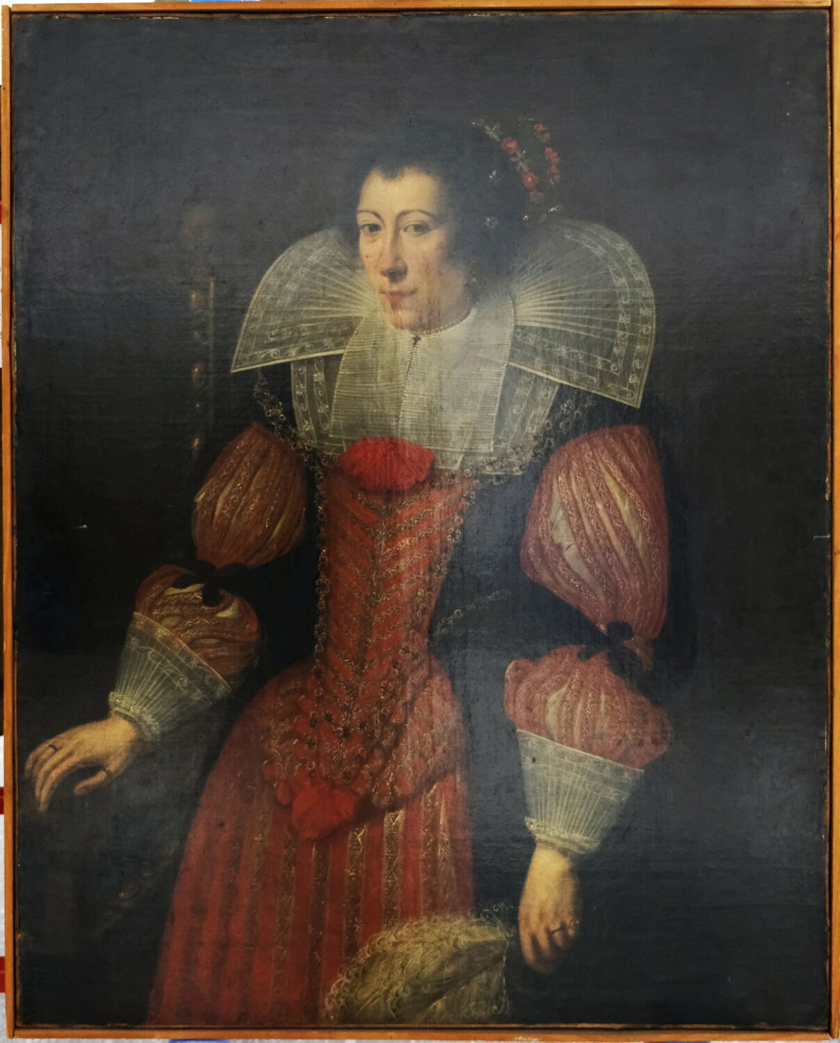 Portrait de femme, Pays-Bas, XVIIe siècle (1600 - 1700)