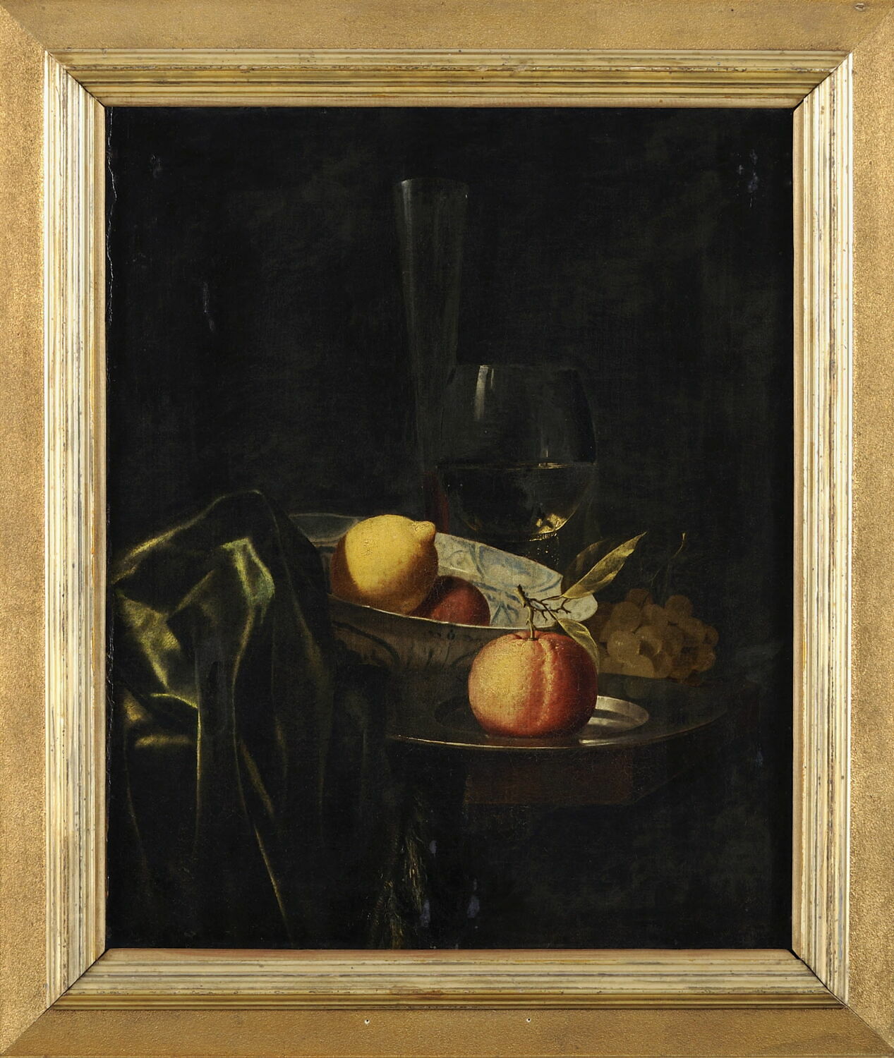 Nature morte avec pommes et citron, Streeck, Jurian van, XVIIe siècle (1600 - 1700)