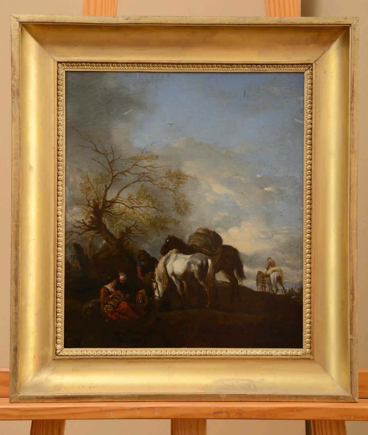 La Halte, Wouwerman, Philips, XVIIe siècle (1600 - 1700)