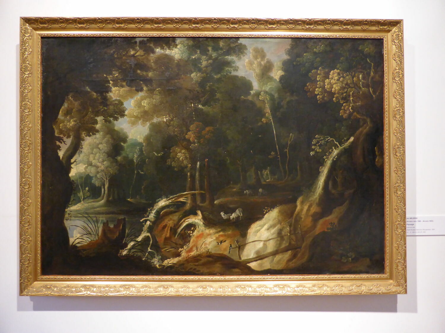 Paysage, Pays-Bas du Sud, XVIIe siècle (1600 - 1700)