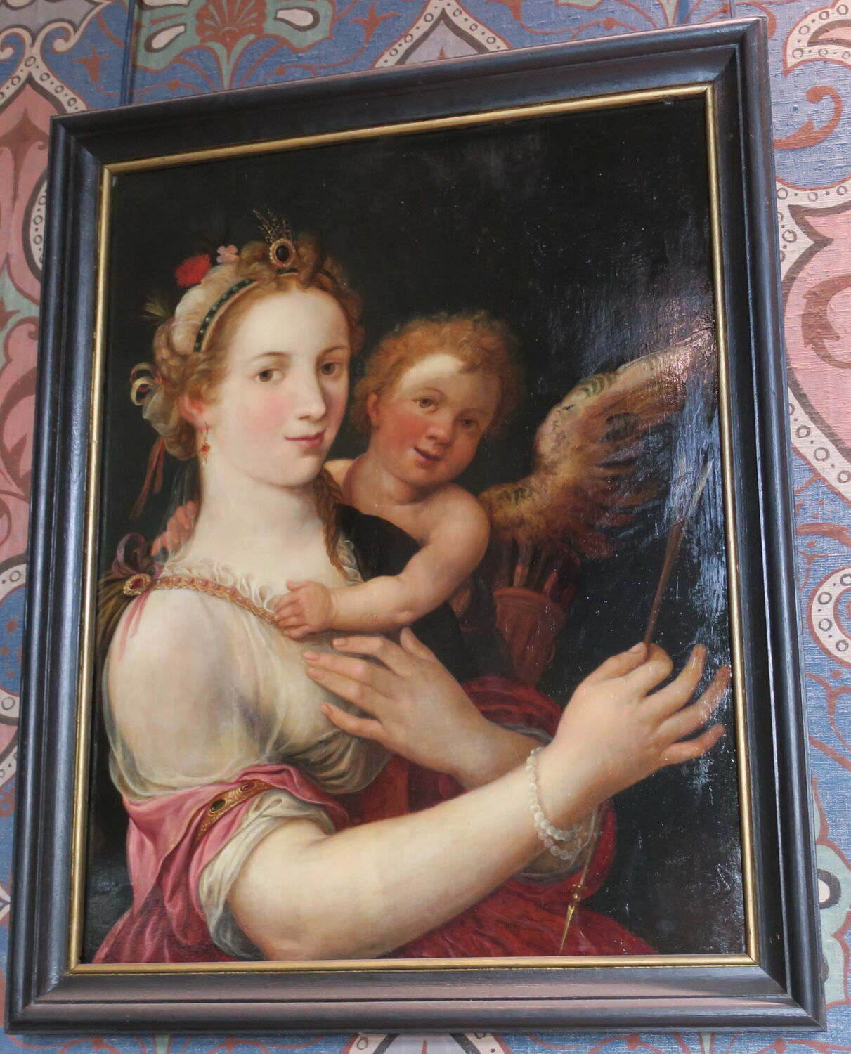 Vénus et l'Amour, Anonyme, XVIIe siècle (1600 - 1700)