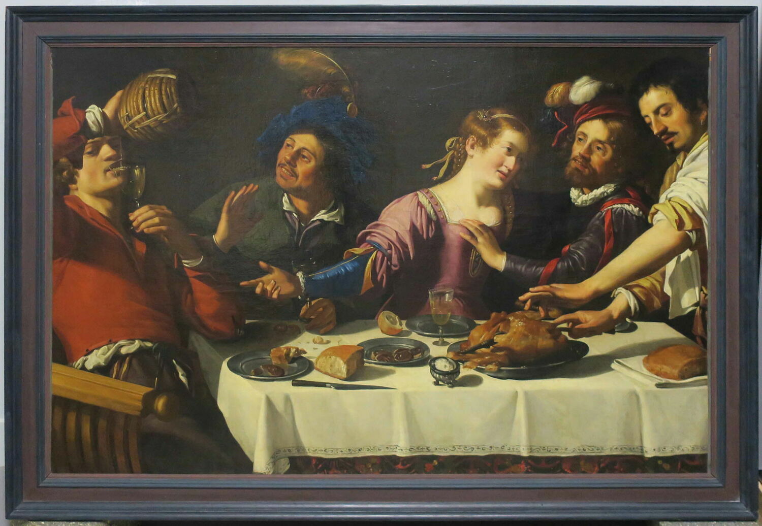 Repas, Pays-Bas du Sud, XVIIe siècle (1600 - 1700)