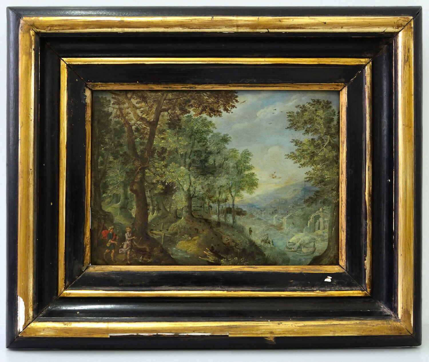 Tobie et l'Ange dans un paysage, Pays-Bas du Sud, XVIIe siècle (1600 - 1700)