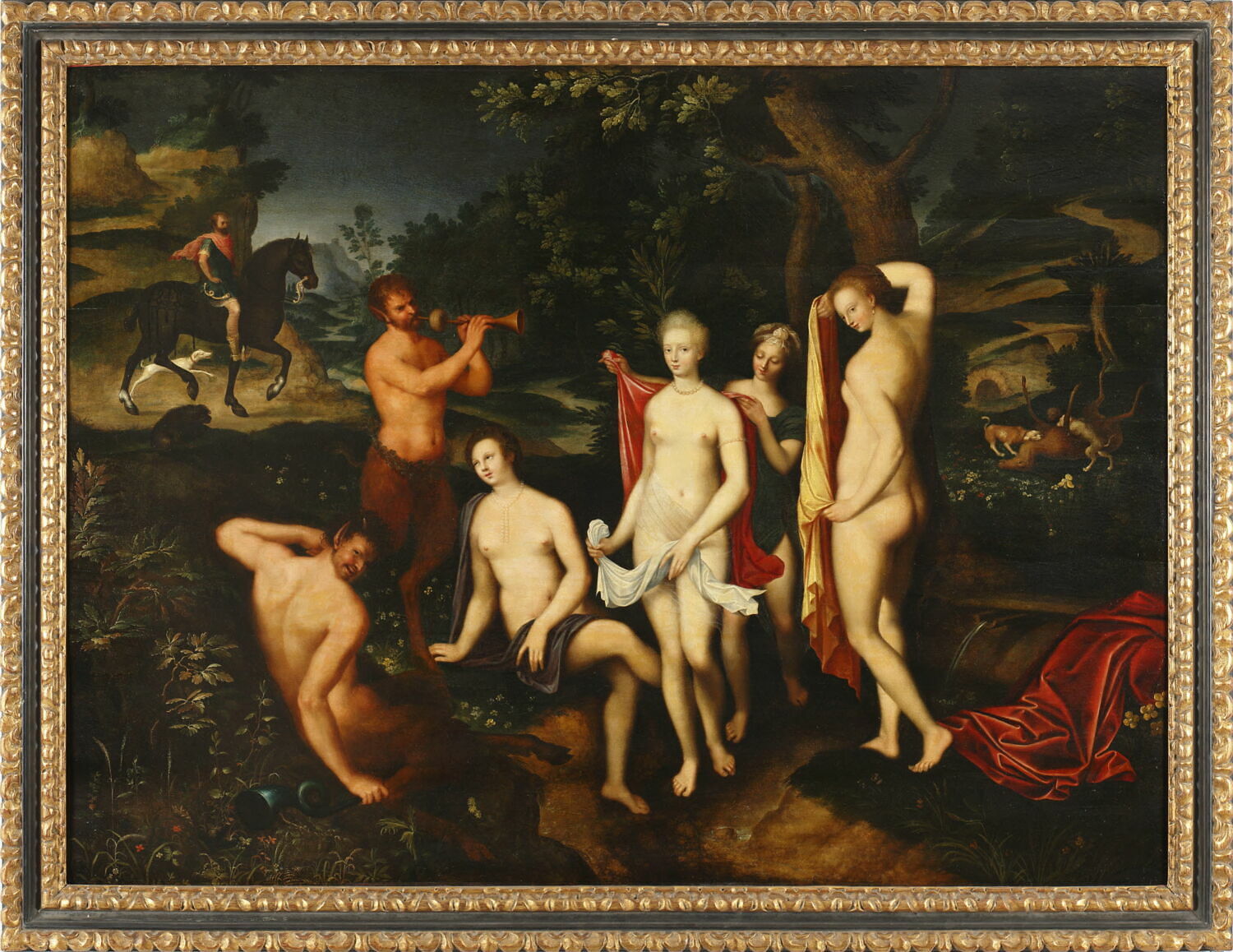 Diane au bain, Clouet, François, 2e moitié du XVIe siècle (1550 - 1600)