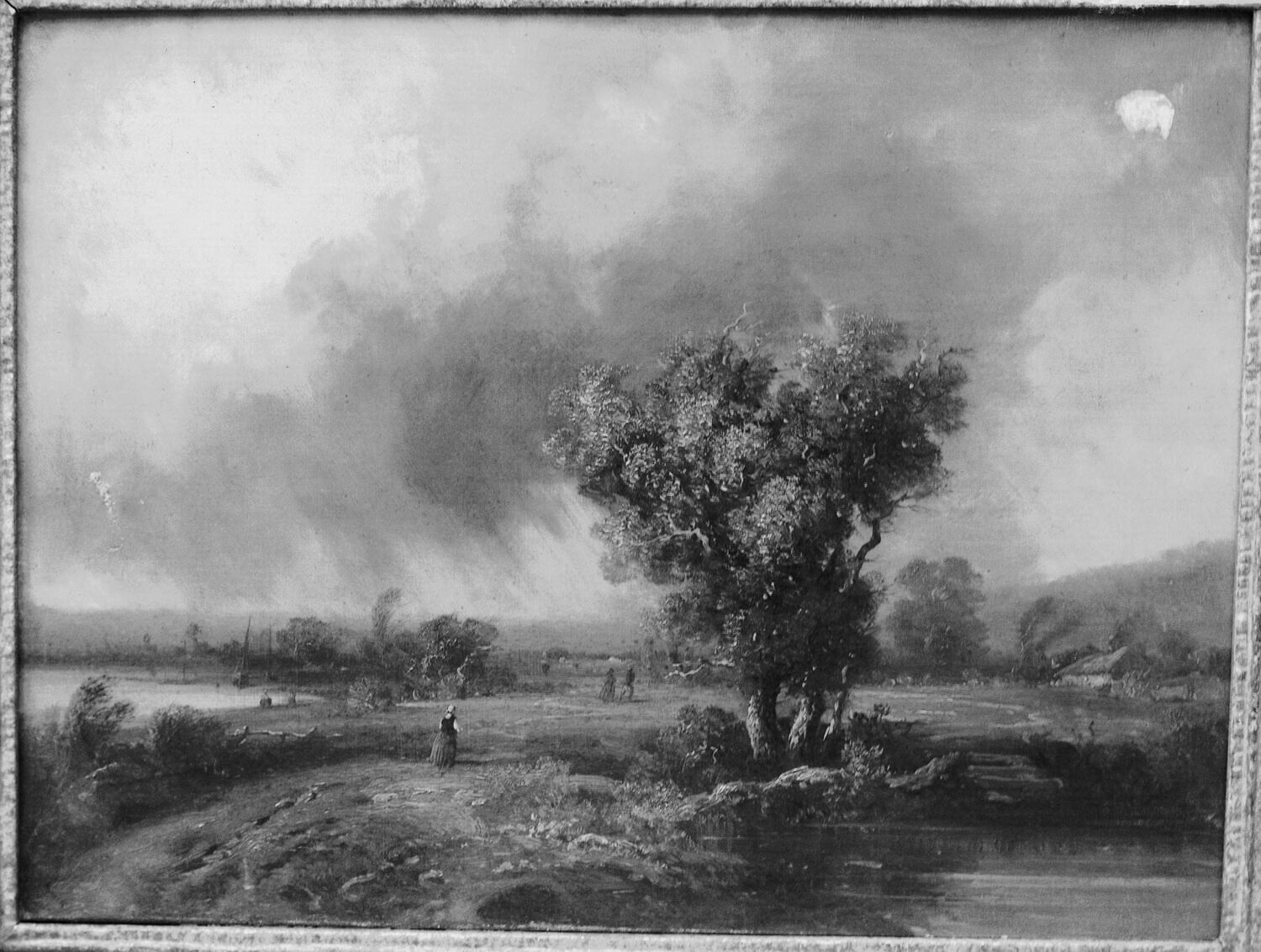 Paysage sous l'orage, Dupré, Jules, XIXe siècle (1800 - 1900)