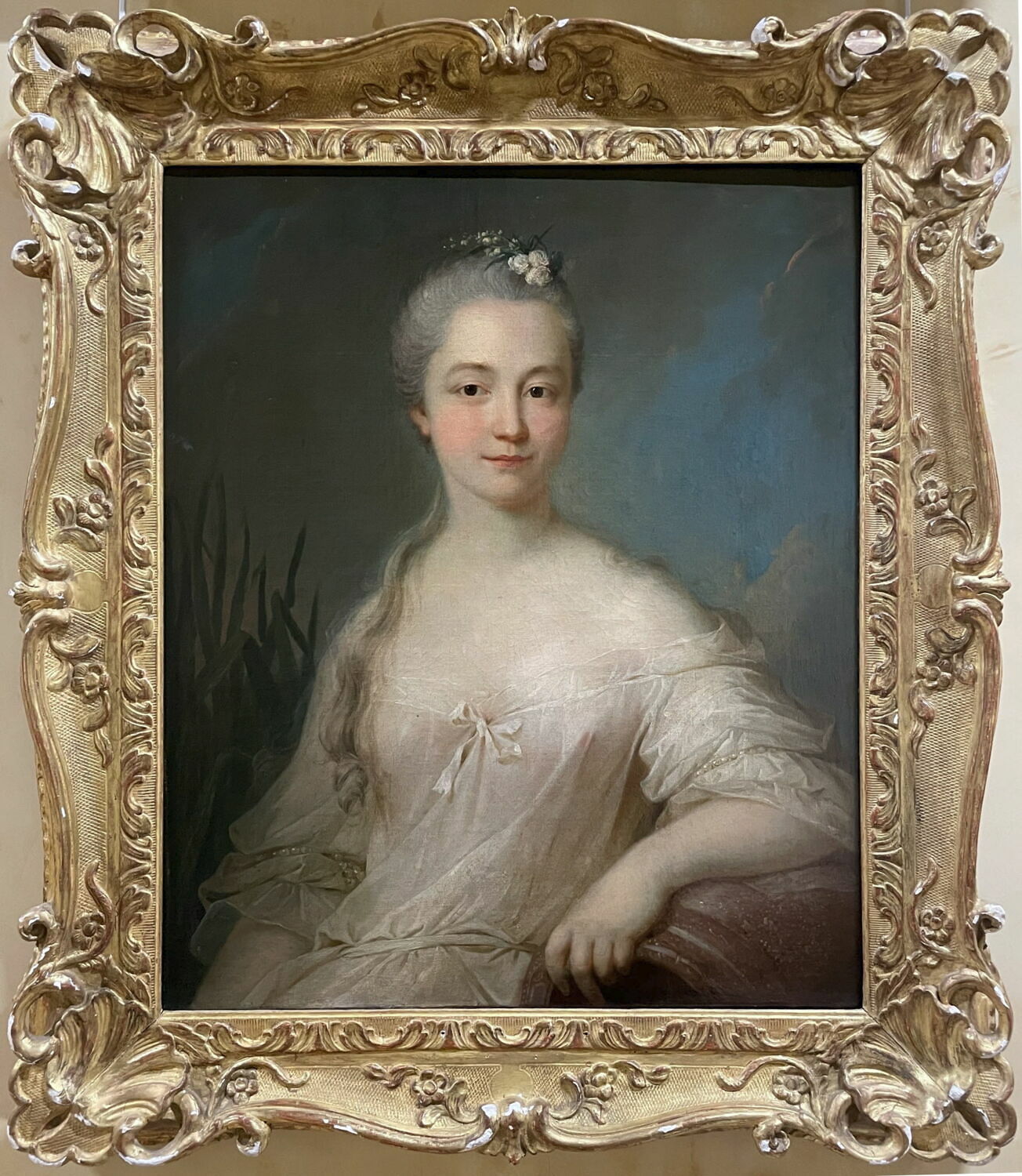 Portrait de Mme de Seyne en source, Loir, Marianne, 2e tiers du XVIIIe siècle (1735 - 1770)