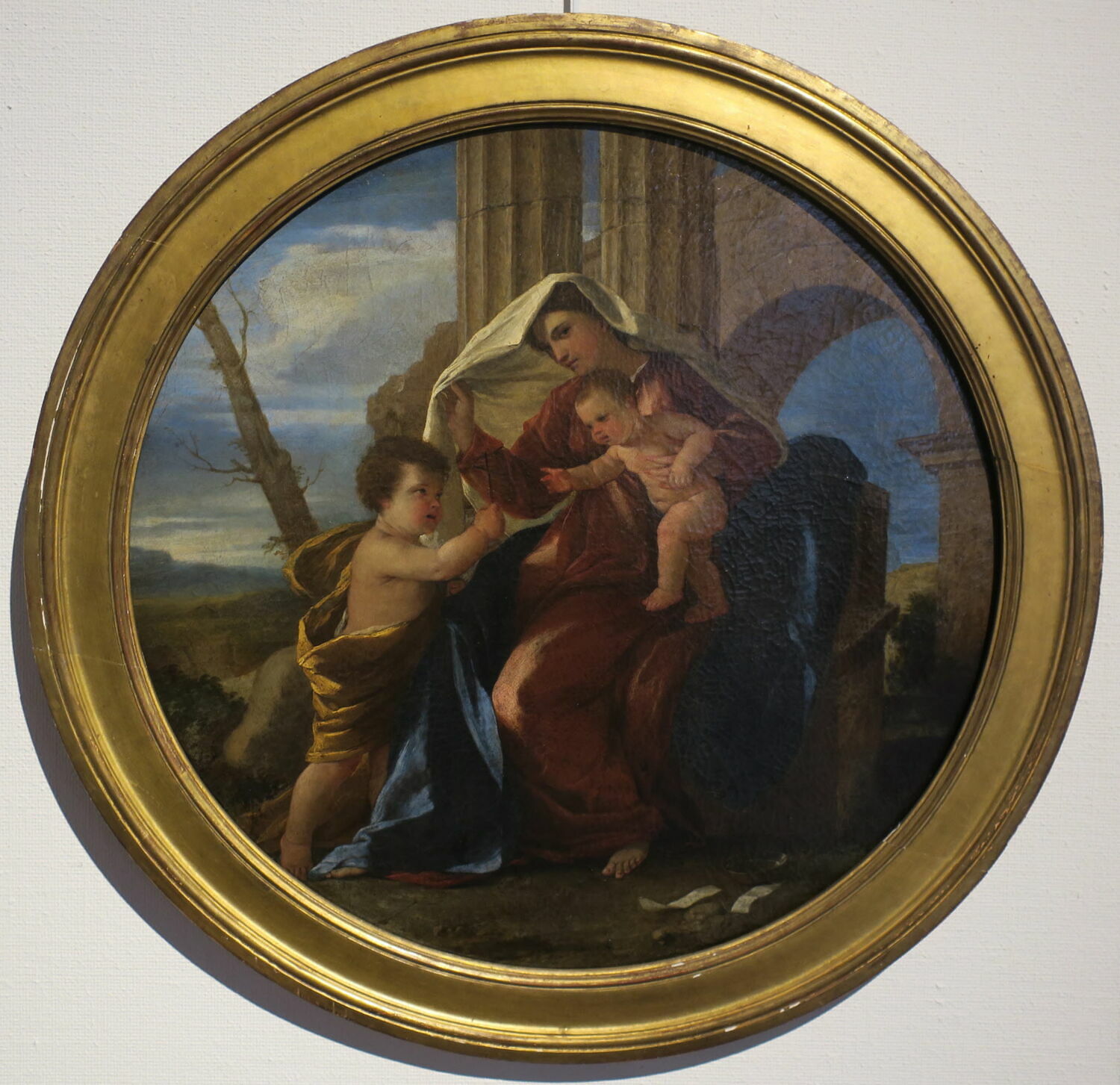 La Vierge à l'Enfant avec saint Jean Baptiste, France, XVIIe siècle (1600 - 1700)