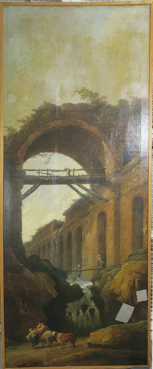Cascade sous une arche, Robert, Hubert, XVIIIe siècle (1700 - 1800)