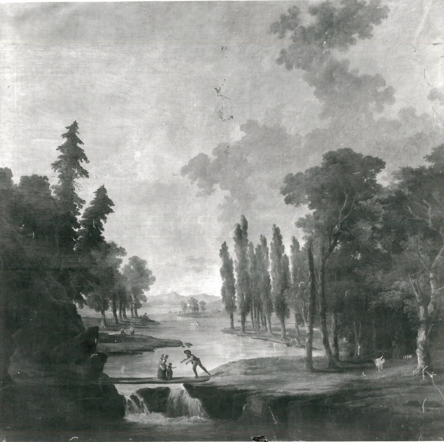 La Passerelle, Robert, Hubert, XVIIIe siècle (1700 - 1800)