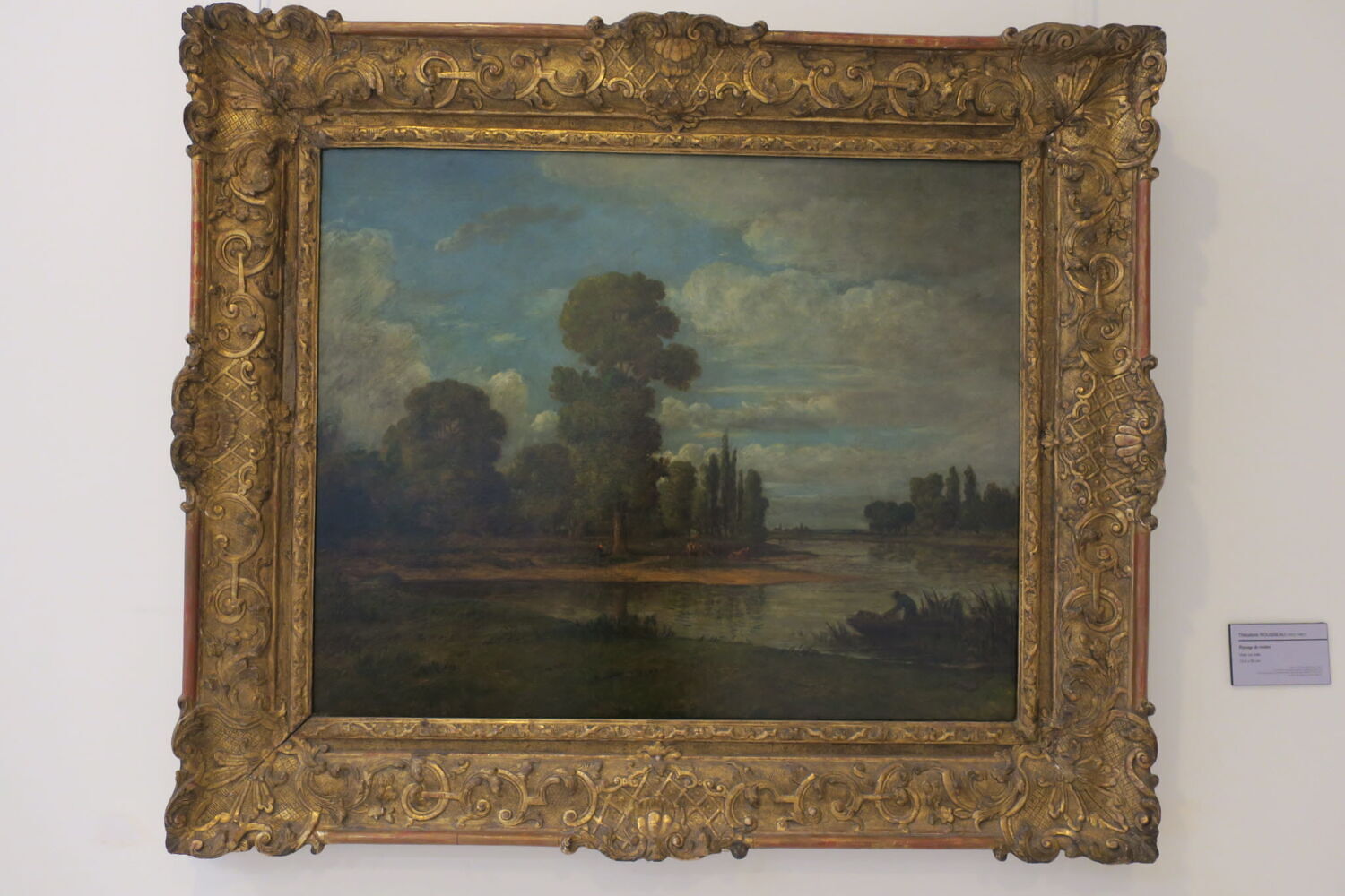 Paysage de rivière, France, 2e moitié du XIXe siècle (1850 - 1900)