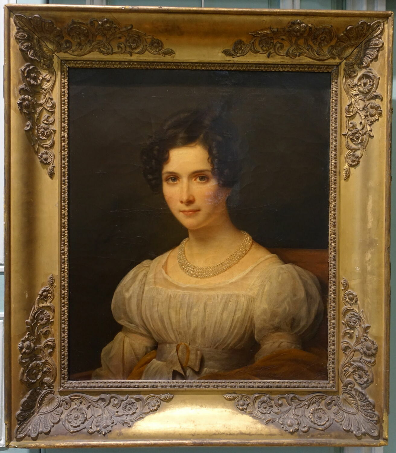 Portrait de Mme Félix Cadet de Gassicourt, Hersent, Louis, XIXe siècle (1824)