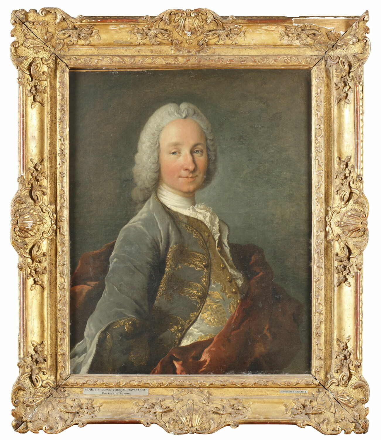 Portrait d'homme, Tocqué, Louis, XVIIIe siècle (1700 - 1800)