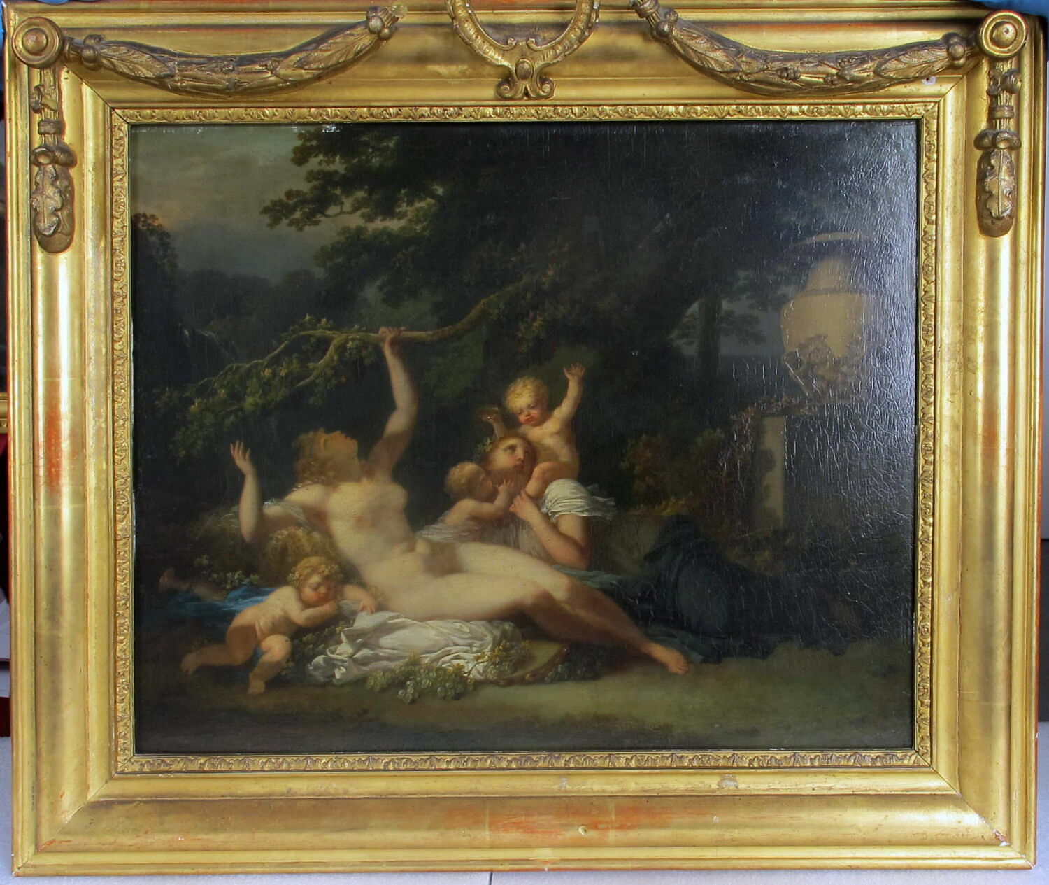 Bacchantes et amours, Vallin, Jacques Antoine, Fin du XVIIIe siècle - début du XIXè siècle (1775 - 1831)