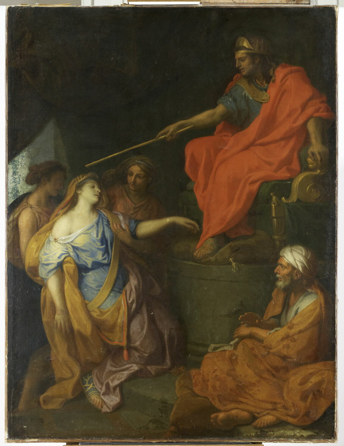 Esther devant Assuérus, Verdier, François, Fin du XVIIe siècle - début du XVIIIè siècle (1675 - 1730)