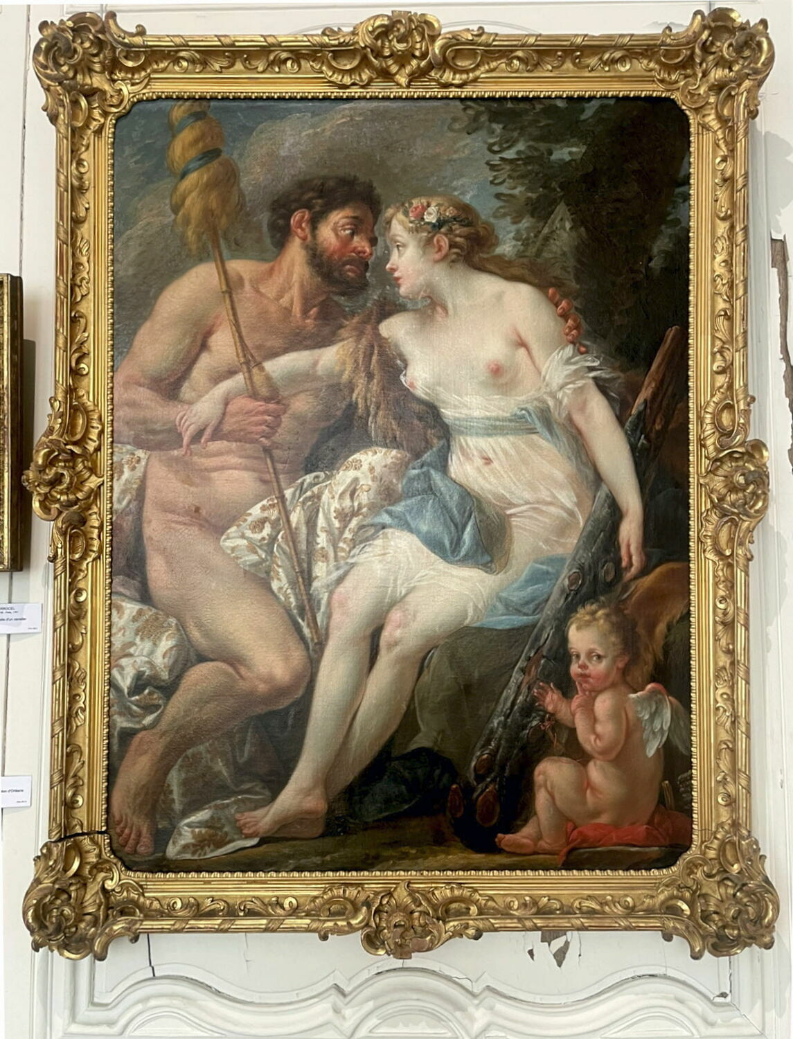 Hercule et Omphale, Anonyme, XVIIIe siècle (1700 - 1800)