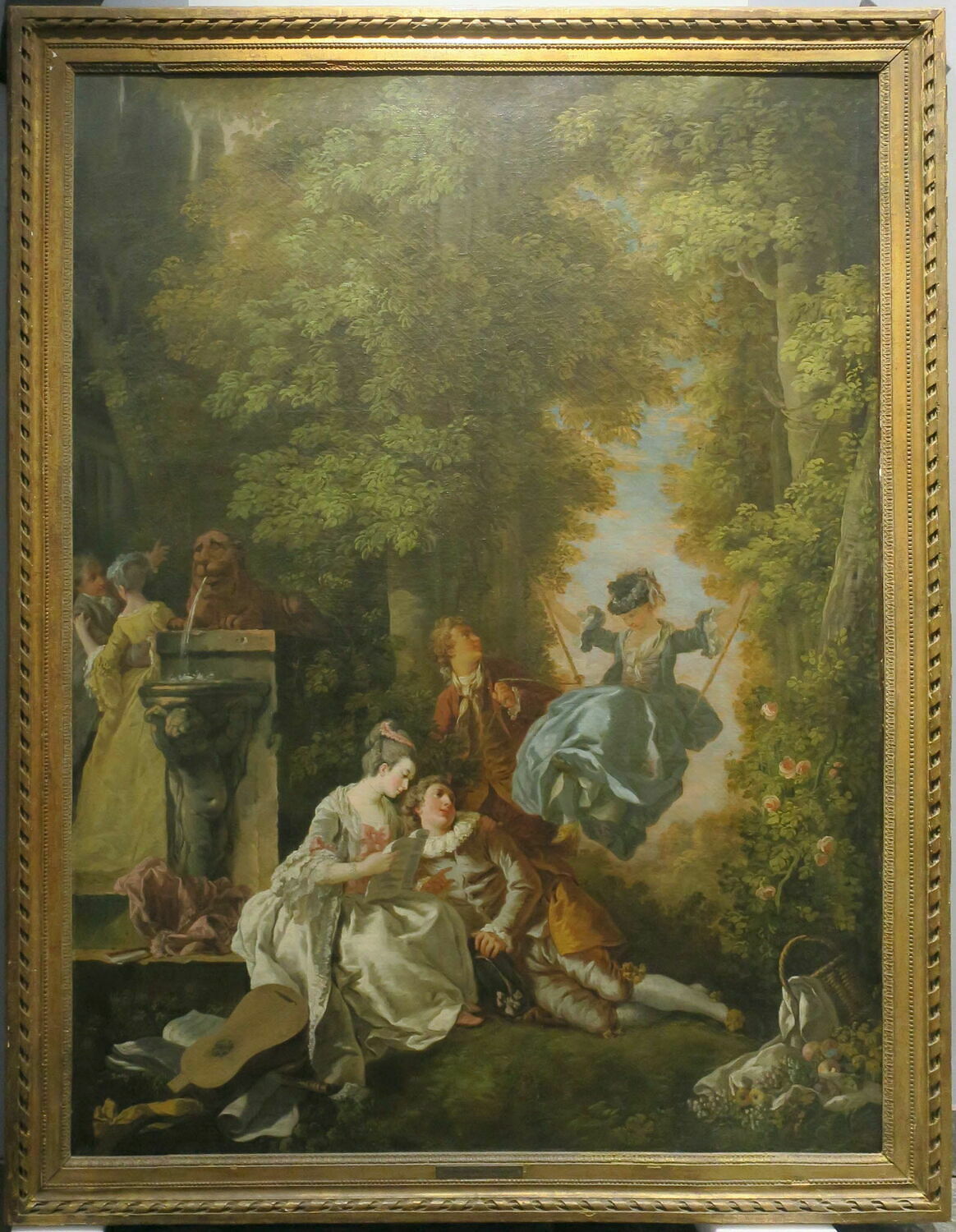 L'Escarpolette, Anonyme, 2e moitié du XVIIIe siècle (1750 - 1800)